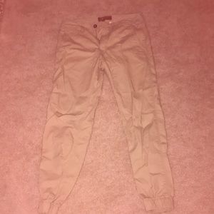 Khaki joggers